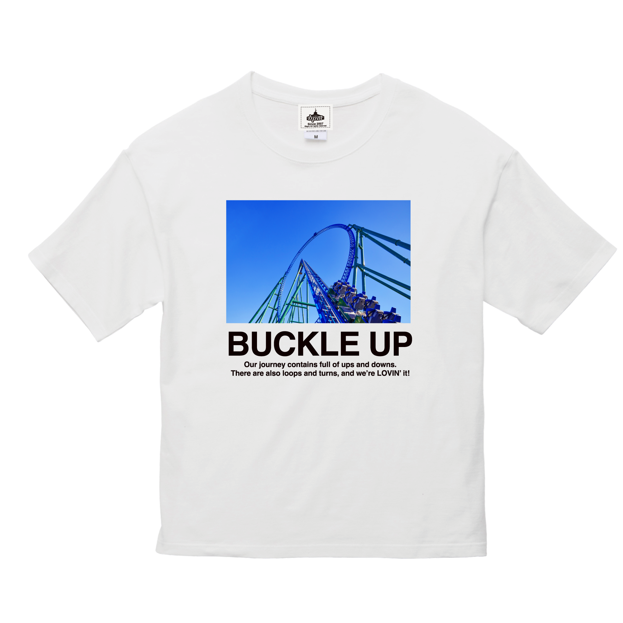 BUCKLE UP - T（BLUE SKY）